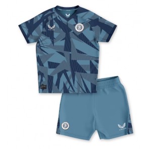 Maillot de foot Aston Villa Troisième enfant 2023-24 Manches Courte (+ pantalon court)